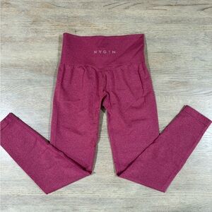 NVGTN Pink Performance Leggings High-Waisted Design